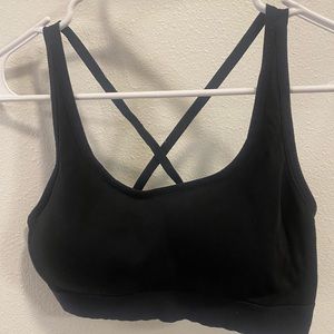 Black Sports Bra